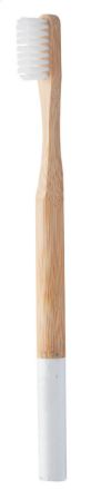 bamboe tandenborstel coloboo - wit