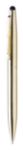 metalen touch balpen blauwschrijvend rosey