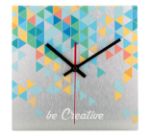 aluminium wandklok betime alu custom made