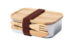 rvs lunchbox met bamboedeksel sariul