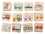 memory spel van hout