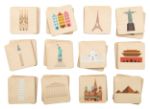 memory spel van hout