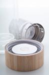 thermosfles van borosilicaatglas met thee-ei 420ml