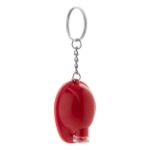sleutelhanger als veligheidshelm bobb - rood