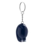sleutelhanger als veligheidshelm bobb - blauw