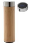 thermosfles 500 ml met thee-ei en led-thermometer