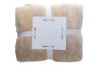 flanellen deken 280 gr espo - beige