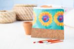 custom made make-up tas creabeauty cork s