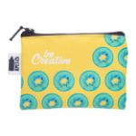 custom made rpet portemonnee subopurse rfid - zwart