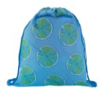 custom made trekkoordtas creadraw rfid - blauw