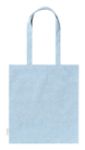 katoenen boodschappentas rassel - blauw