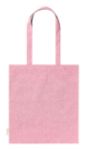 katoenen boodschappentas rassel - roze