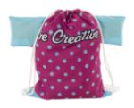 custom made trekkoord tas voor kinderen creadraw t