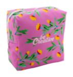 custom made make-up tas square large