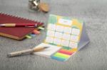 custom made kalender/ sticky notes creastick combo