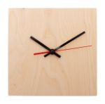 custom made wandklok betime wood b