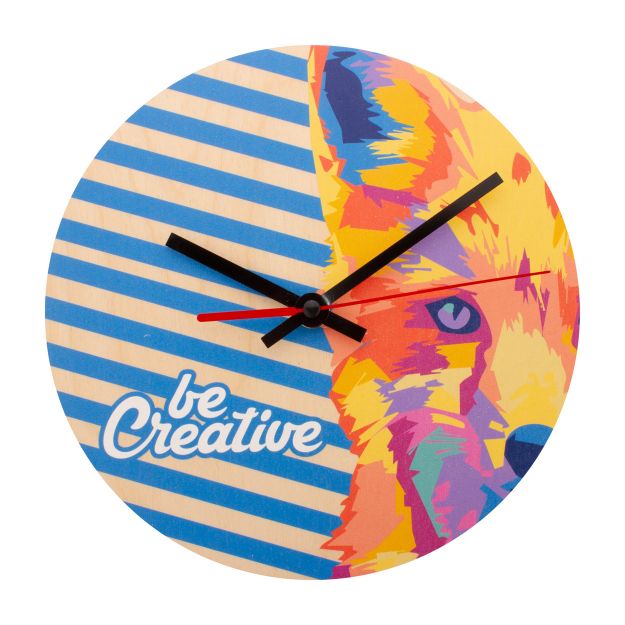 custom made wandklok betime wood d