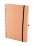 notitieboek querbook kurk a5 spiraal