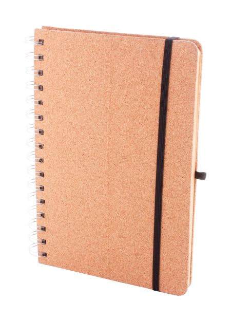 notitieboek querbook kurk a5 spiraal