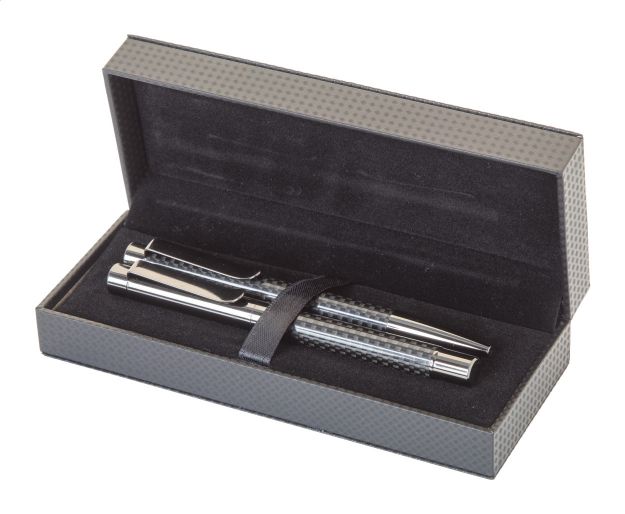 pennenset metalen balpen en rollerpen braids