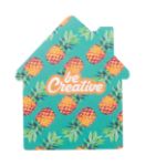 custom made zelfklevende blaadjes creastick house