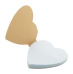 custom made zelfklevende blaadjes creastick heart