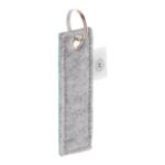 custom made vilten sleutelhanger