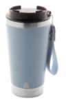 thermosbeker met dreaagriem pacama 430 ml - blauw