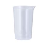 maatbeker van 250 ml van tansparant pp felix