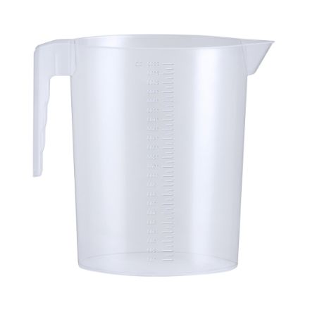 maatkan van 2.2 liter van transparant pp sasuk