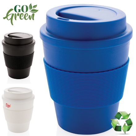 herbruikbare koffiebeker met schroefdop 350 ml