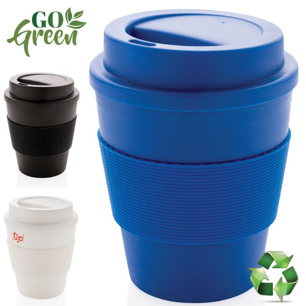 herbruikbare koffiebeker met schroefdop 350 ml