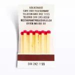 1.000 luciferboekjes - 20 lucifers custom made