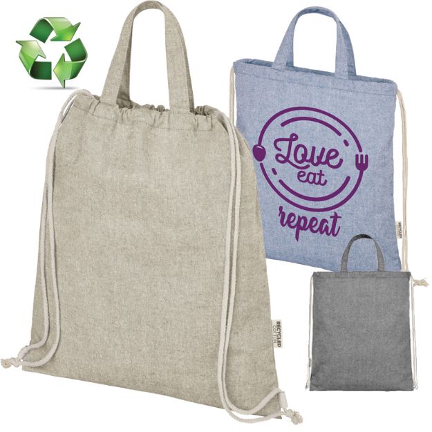 pheebs 150 g/m2 aware recyclede katoenen rugzak