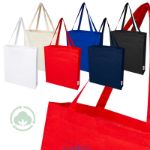 madras draagtas van 140 g/m2 gerecycled katoen