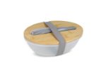 lunchbox r-pet en bamboe met bestek - 1 liter
