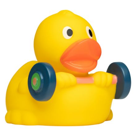 stress eend gewichtheffer