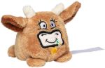pluche bruine koe
