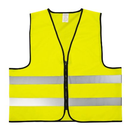 veiligheidsvest polyester met rits xl