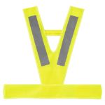veiligheidsvest in v-vorm reflecterende strepen