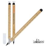 eeuwigdurend potlood en liniaal bamboe