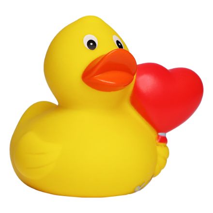 stress eend hart ballon