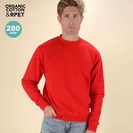 volwassene sweatshirt organisch katoen xs-xxxl