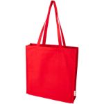 florida recycled katoenen 270 g/m2 draagtas 14 l - rood