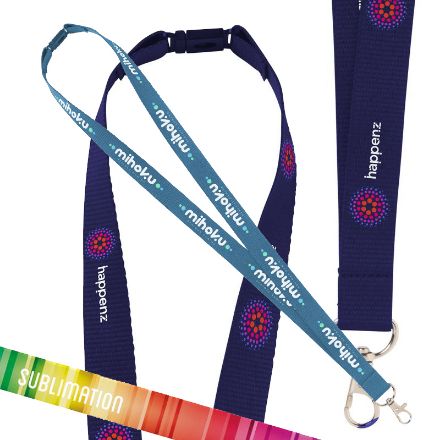 lanyard sublimatie safety keycord 25 mm