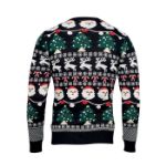 kersttrui met 10 led lampjes l/xl