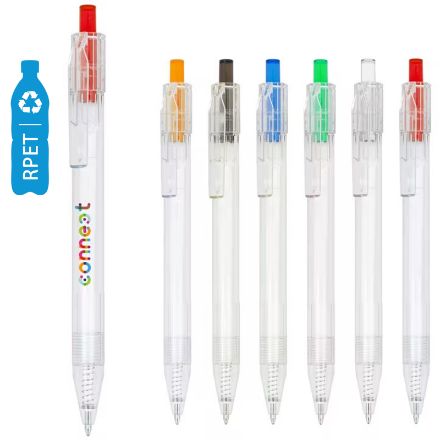 r-pet pen blauwe inkt