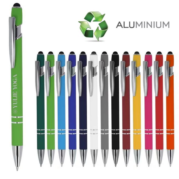 paris soft touch recycled aluminium blauwe inkt
