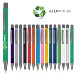 new york soft touch recycled aluminium blauwe inkt