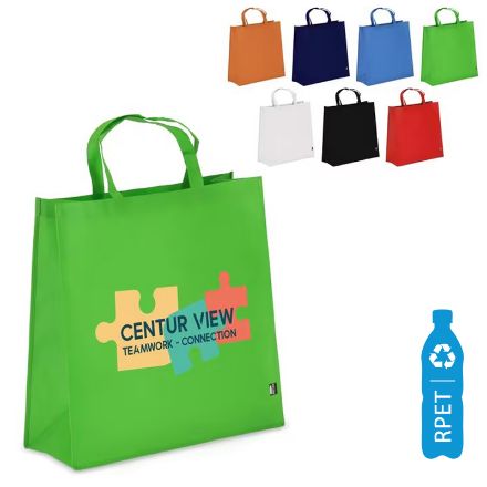 r-pet draagtas non-woven 45 x 18 x 45cm 75g/m2